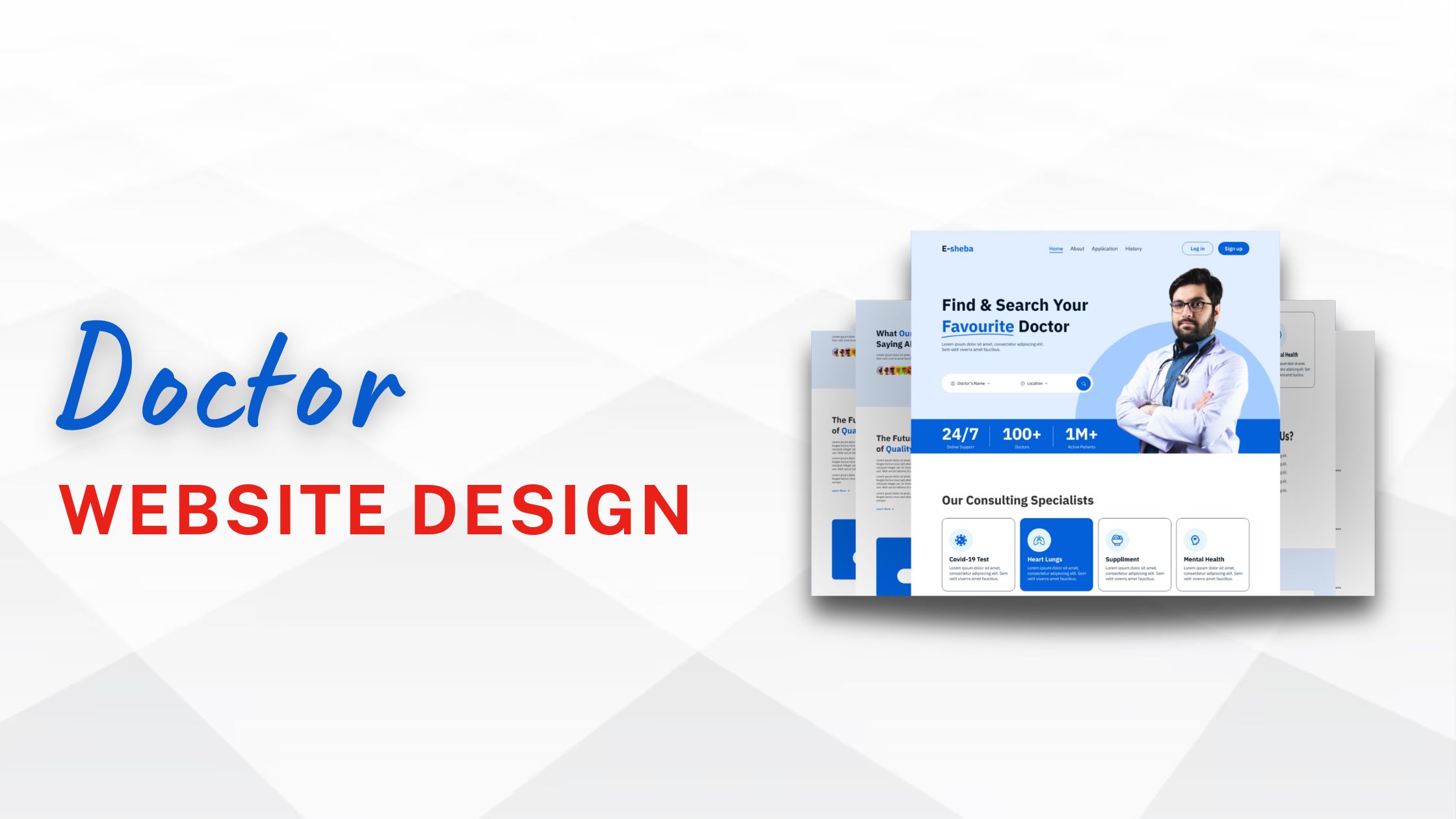 Doctor Website Design